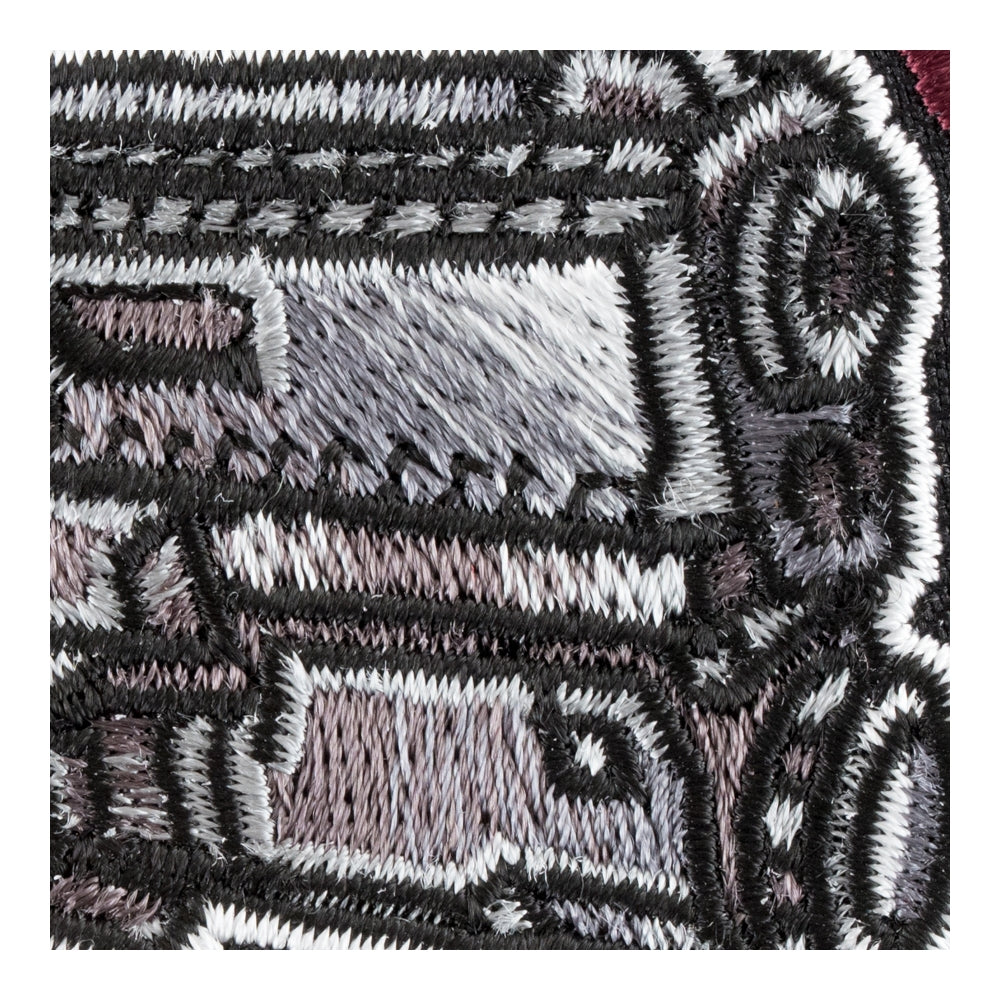 Gray Tactical Pistol Patch, Guns & Weapons Patches — detail view 1