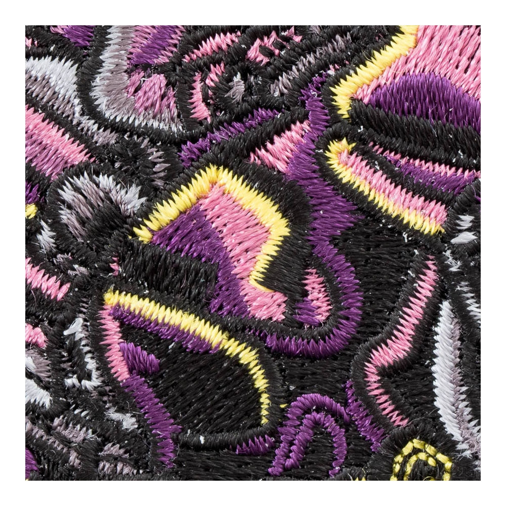 Purple Lady Rider Motorcycle Patch, Ladies Biker Patches — detail view 1