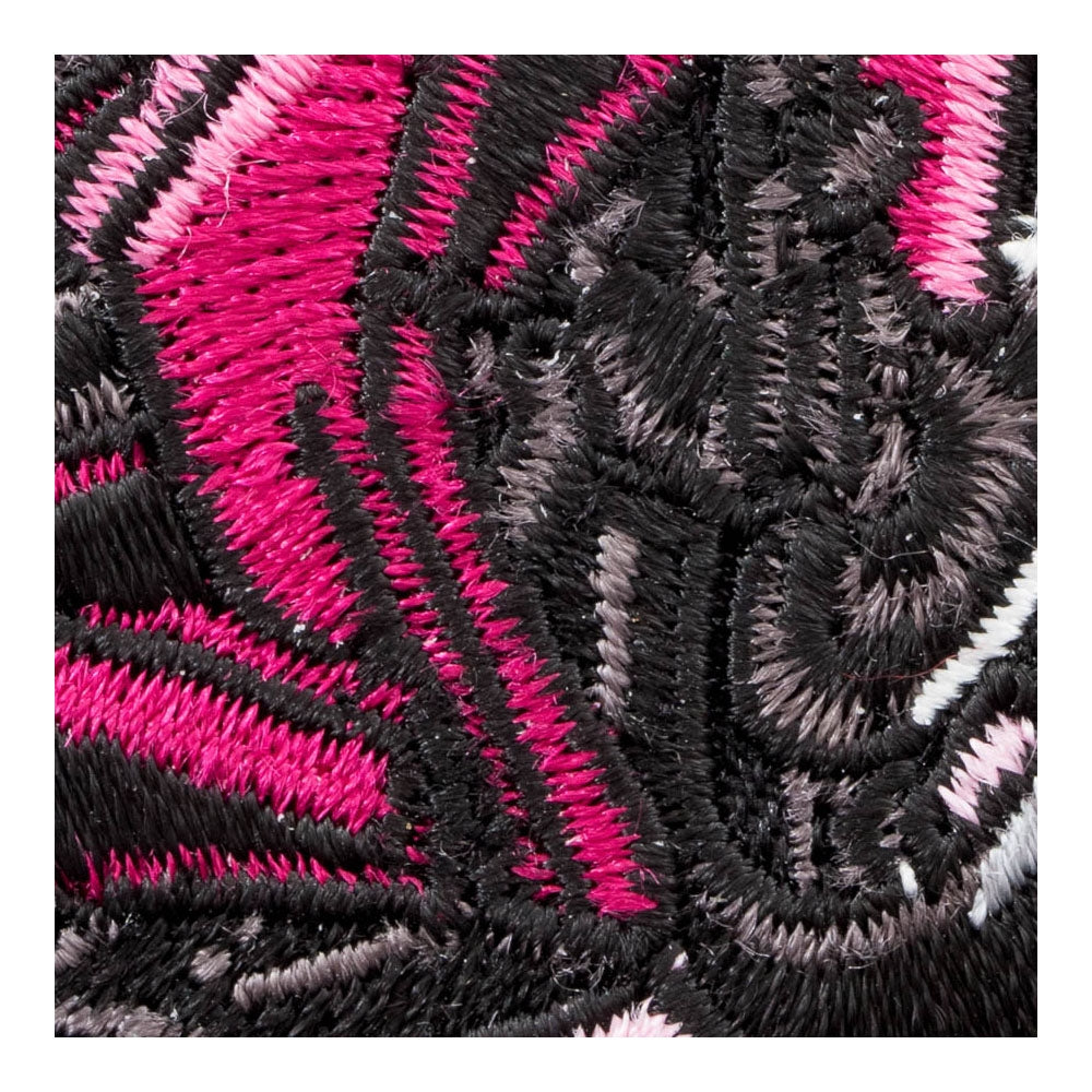 Pink Lady Rider Motorcycle Patch, Ladies Biker Patches — detail view 1