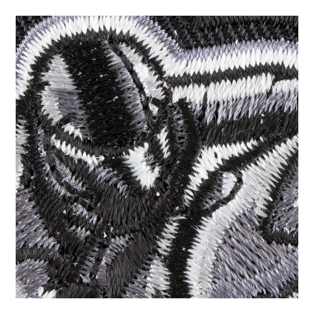 Cornering Gray Rider Motorcycle Patch, Biker Patches — detail view 2