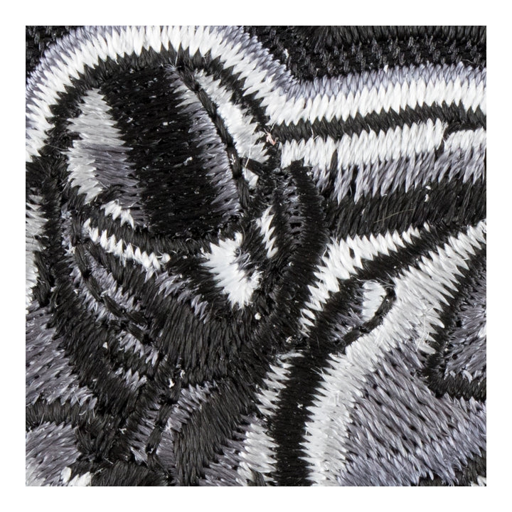 Cornering Gray Rider Motorcycle Patch, Biker Patches — detail view 2