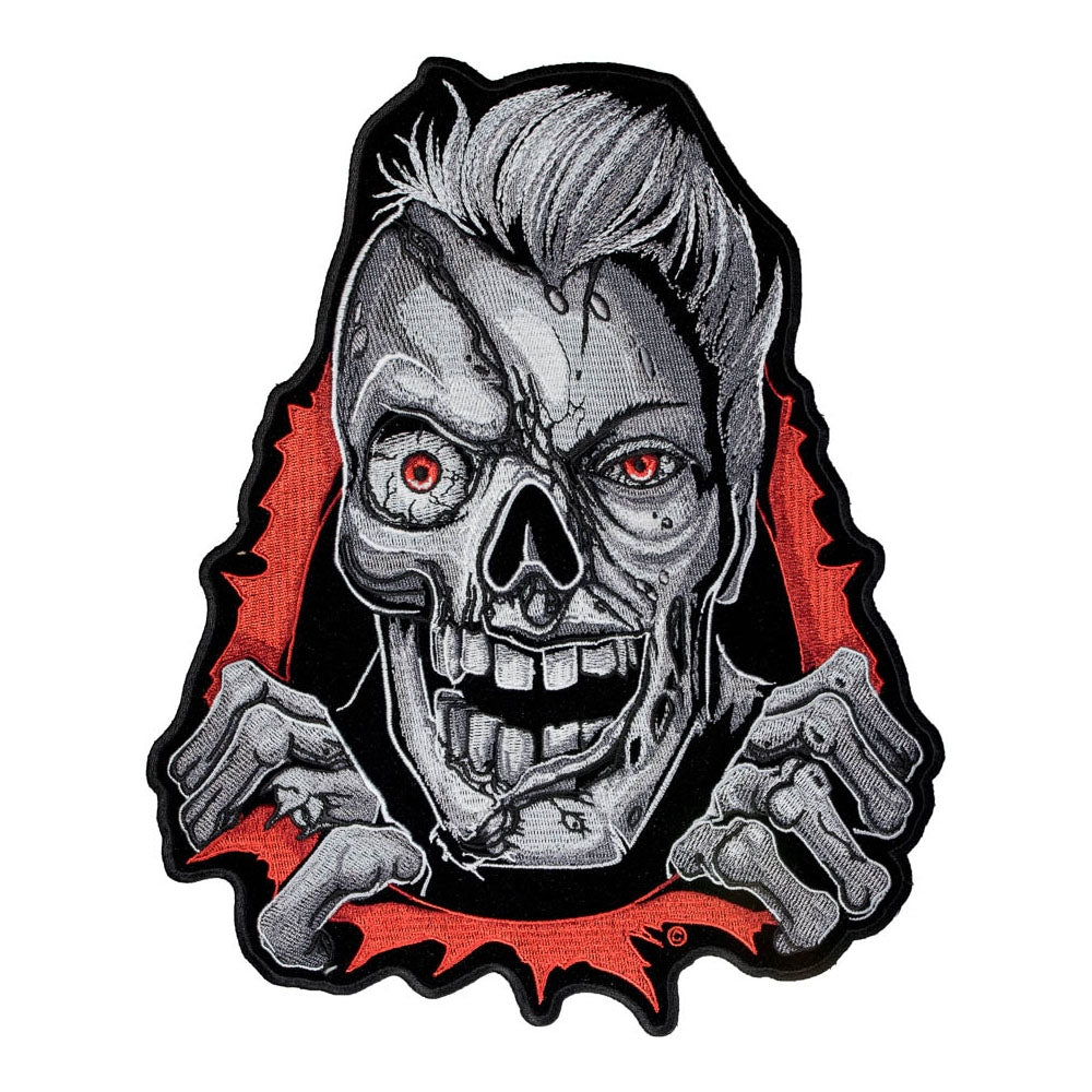 Zombie Apocalypse Subdued Gray Patch, Large Size — product image