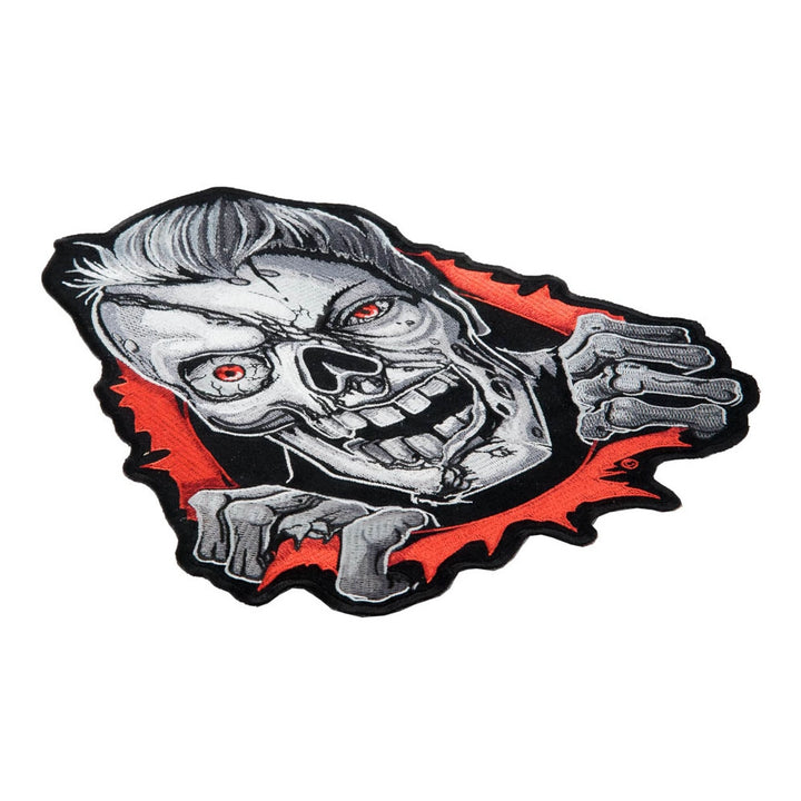 Zombie Apocalypse Subdued Gray Patch, Large Size — detail view 2