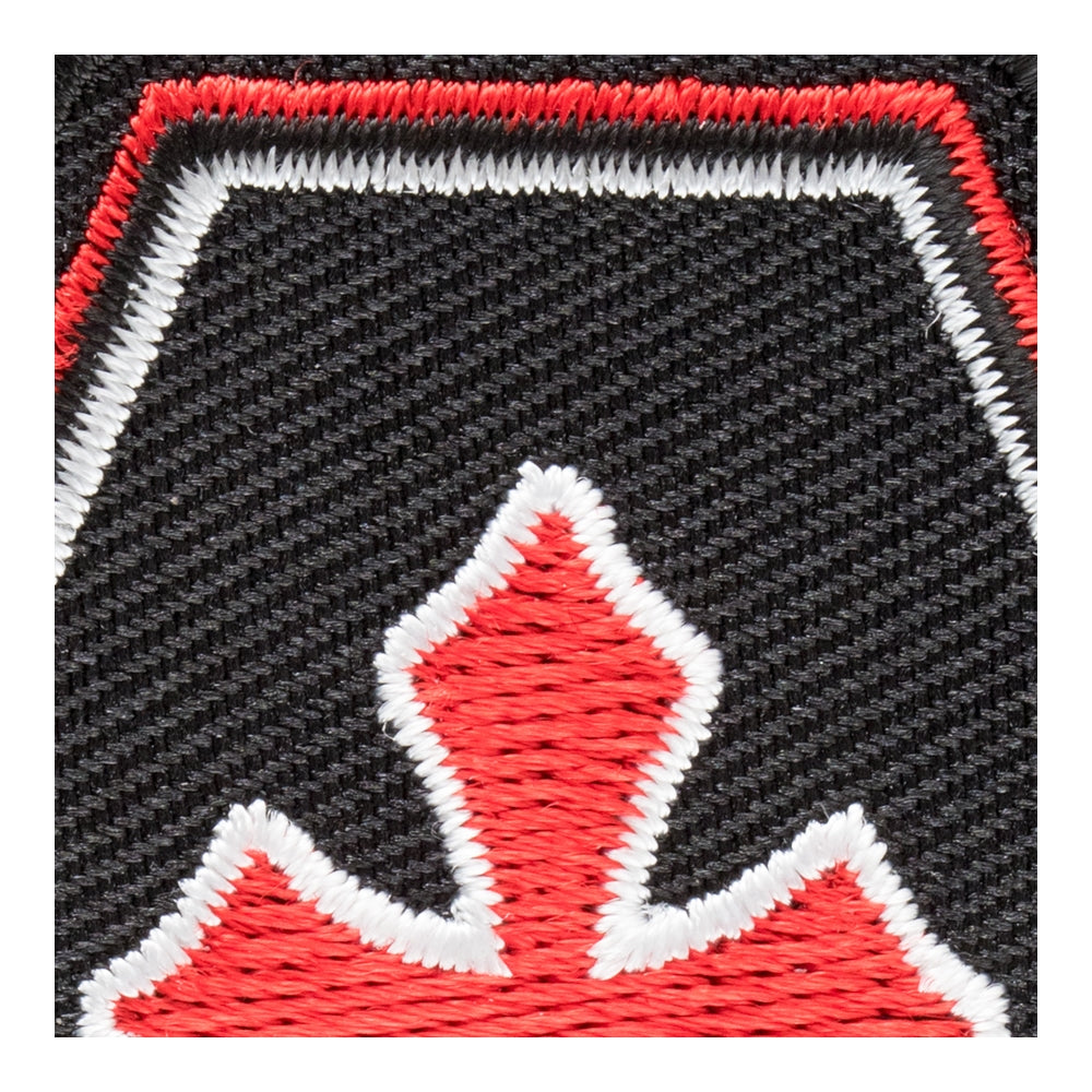 Death By Coffin Red Cross Patch, Death Patches — detail view 1
