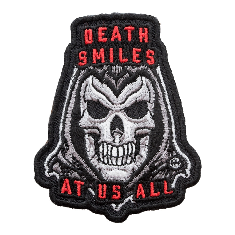 Death Smiles At Us All Grim Reaper Patch, Death Patches — product image