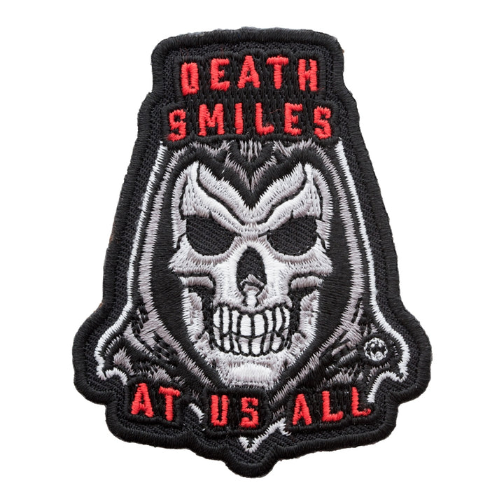 Death Smiles At Us All Grim Reaper Patch, Death Patches — product image