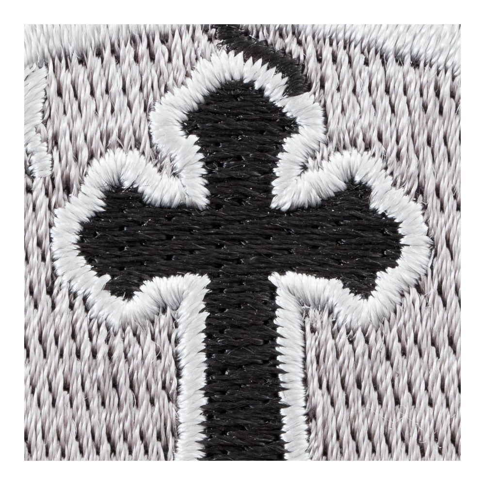 We'll Meet Again Cross Gravestone Patch, Death Patches — detail view 1