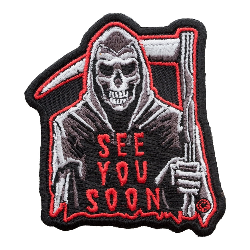 See You Soon Grim Reaper Patch, Death Patches — product image