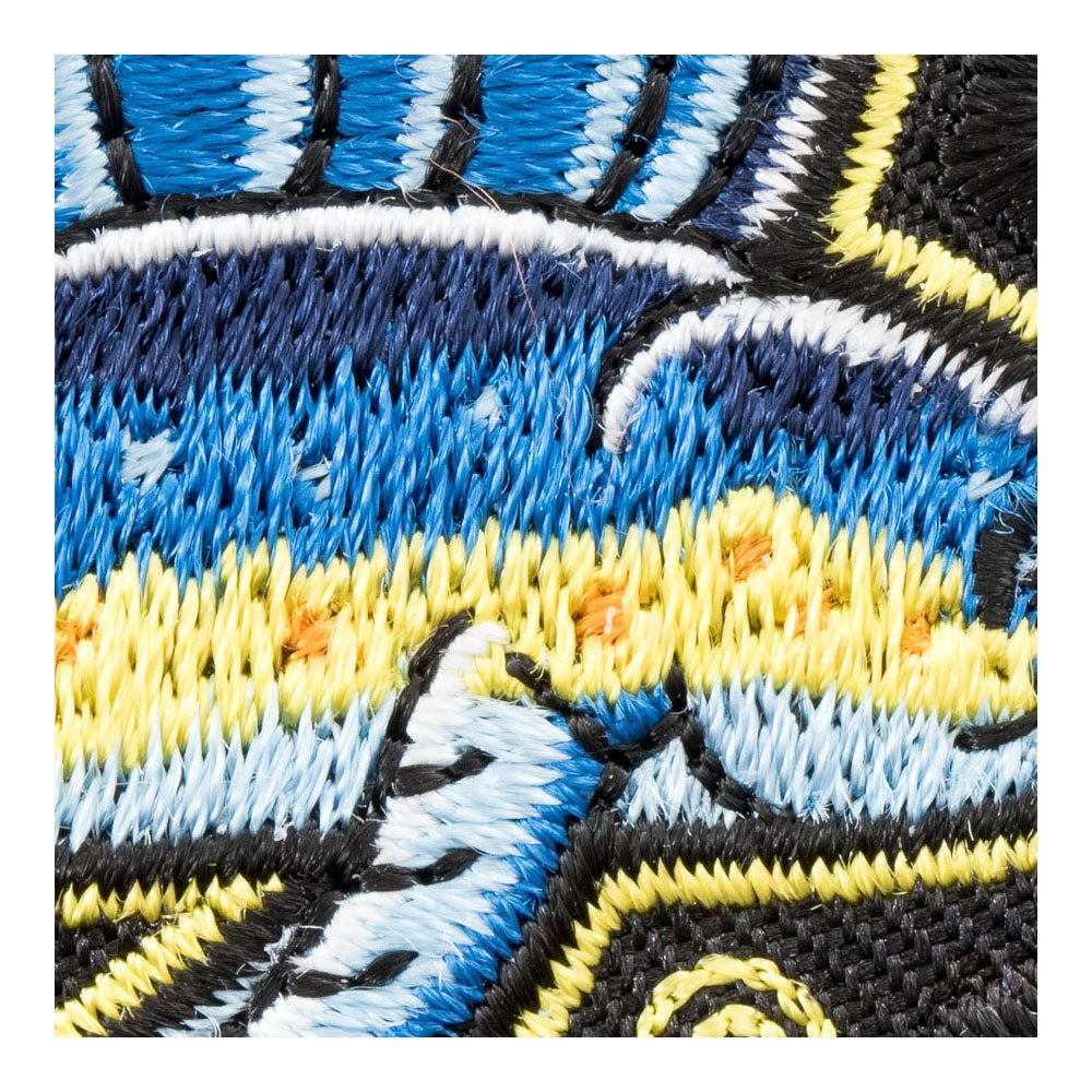 Predatory Cold Water Blue Sailfish Patch, Fishing Patches — detail view 1