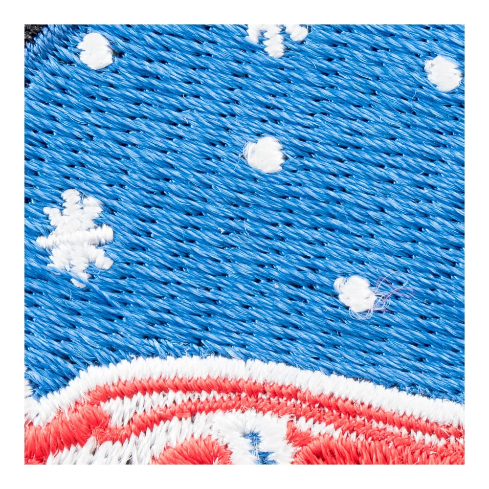 Santa Claus Sleigh And Reindeers Patch, Christmas Patches — detail view 2