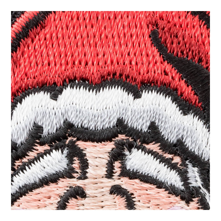 Jolly Santa Claus Christmas Patch, Holiday Patches — detail view 2