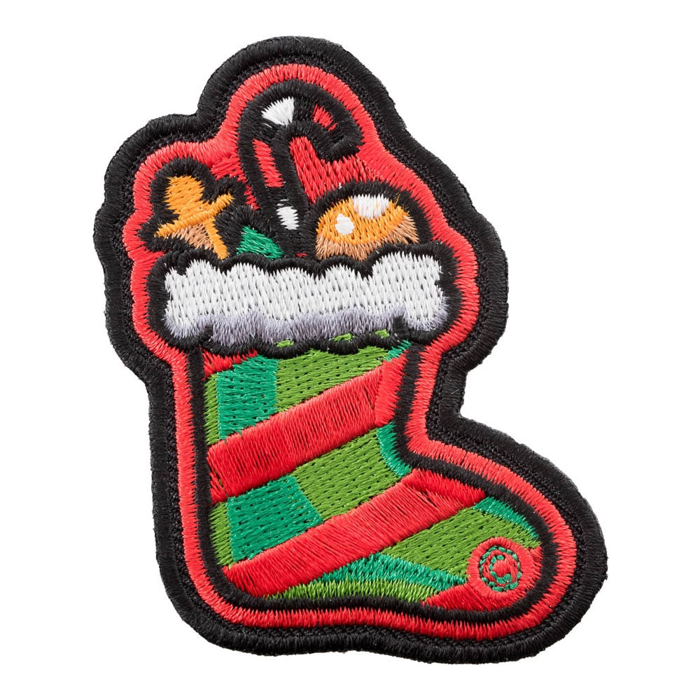 Christmas Stocking And Toys Patch, Holiday Patches — product image