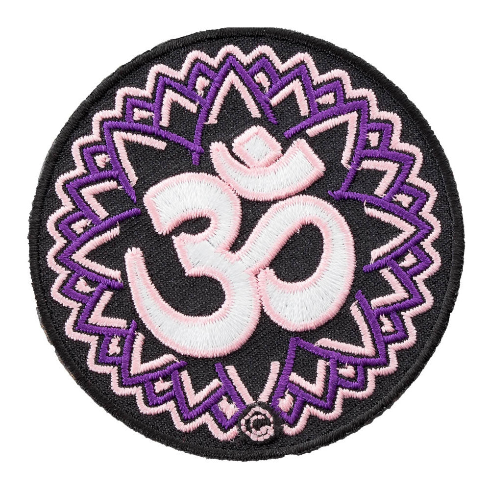 Yoga Spiritual Aum Symbol Patch, Meditation Patches — product image