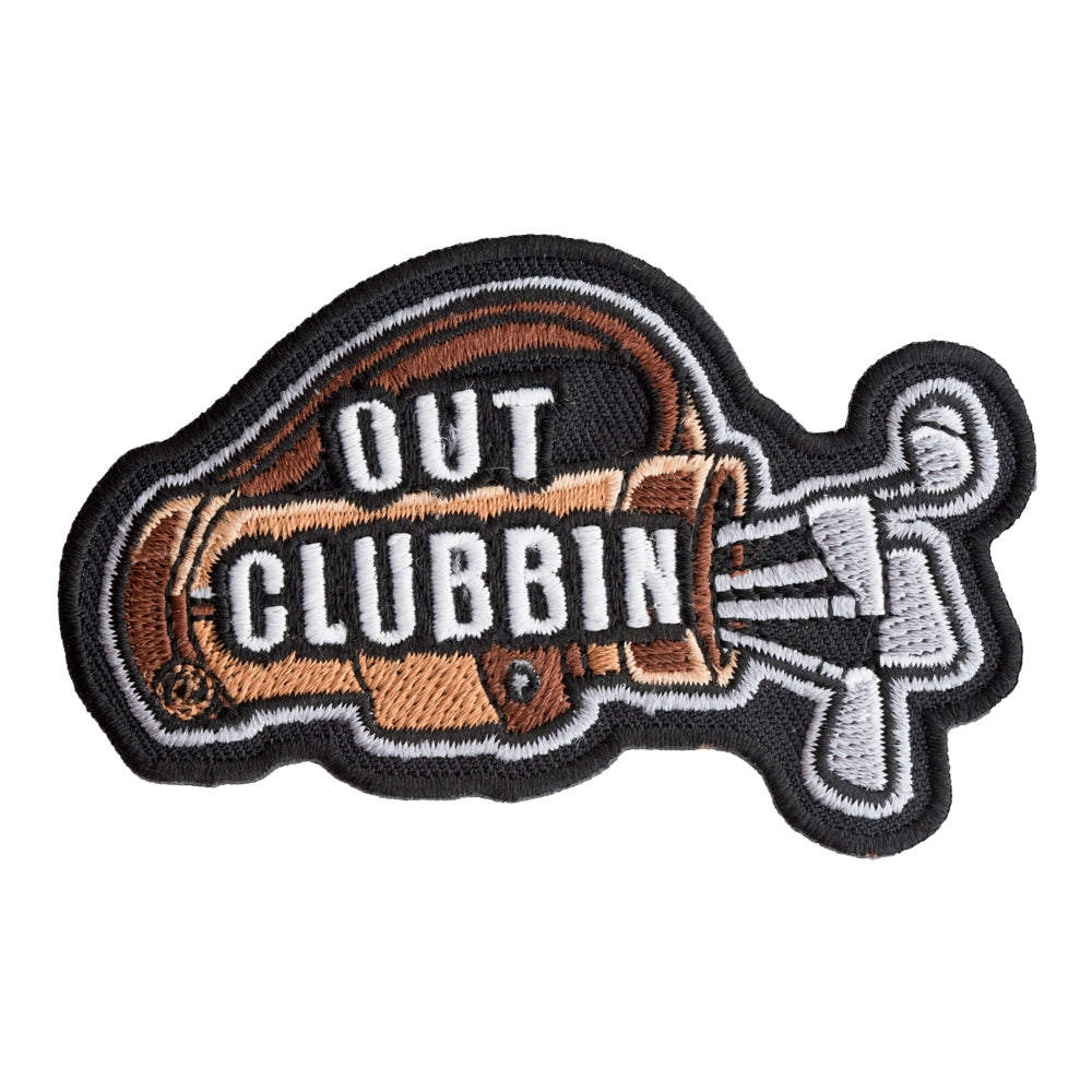 Out Clubbin Golf Club Set Patch, Health & Fitness Patches — product image
