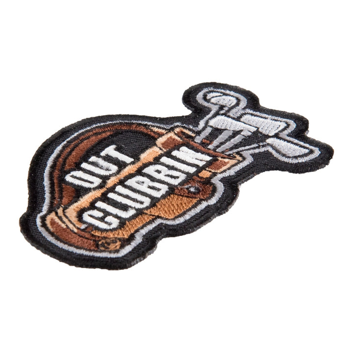 Out Clubbin Golf Club Set Patch, Health &amp; Fitness Patches — detail view 2