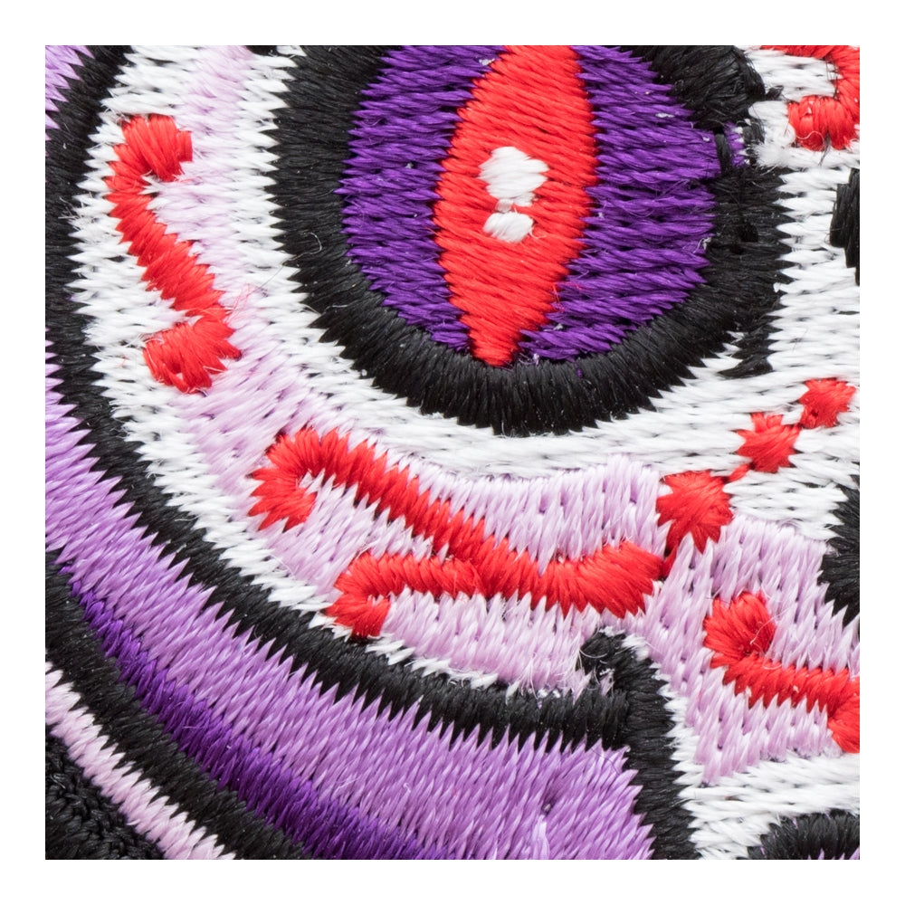 El Gato Sugar Skull Patch, Day Of The Dead Patches — detail view 2