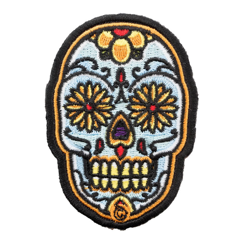 Ojos De Girasol Sugar Skull Patch, Day Of The Dead Patches — product image