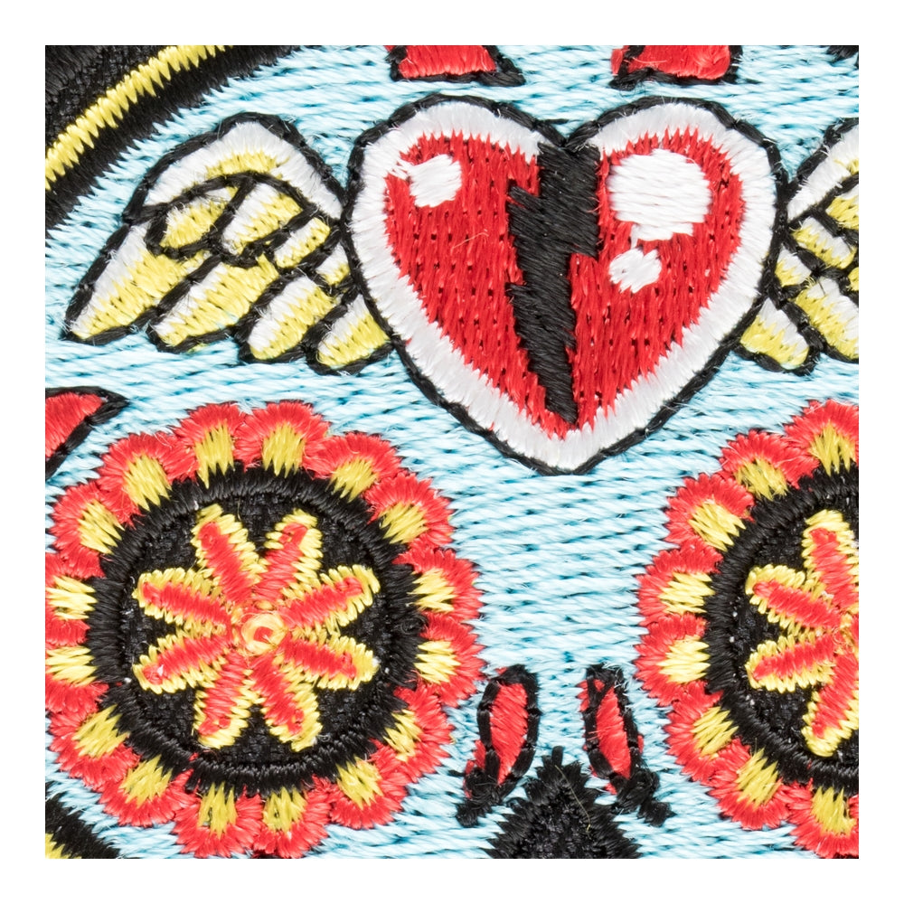 Crazon Partido Sugar Skull Patch, Day Of The Dead Patches — detail view 1