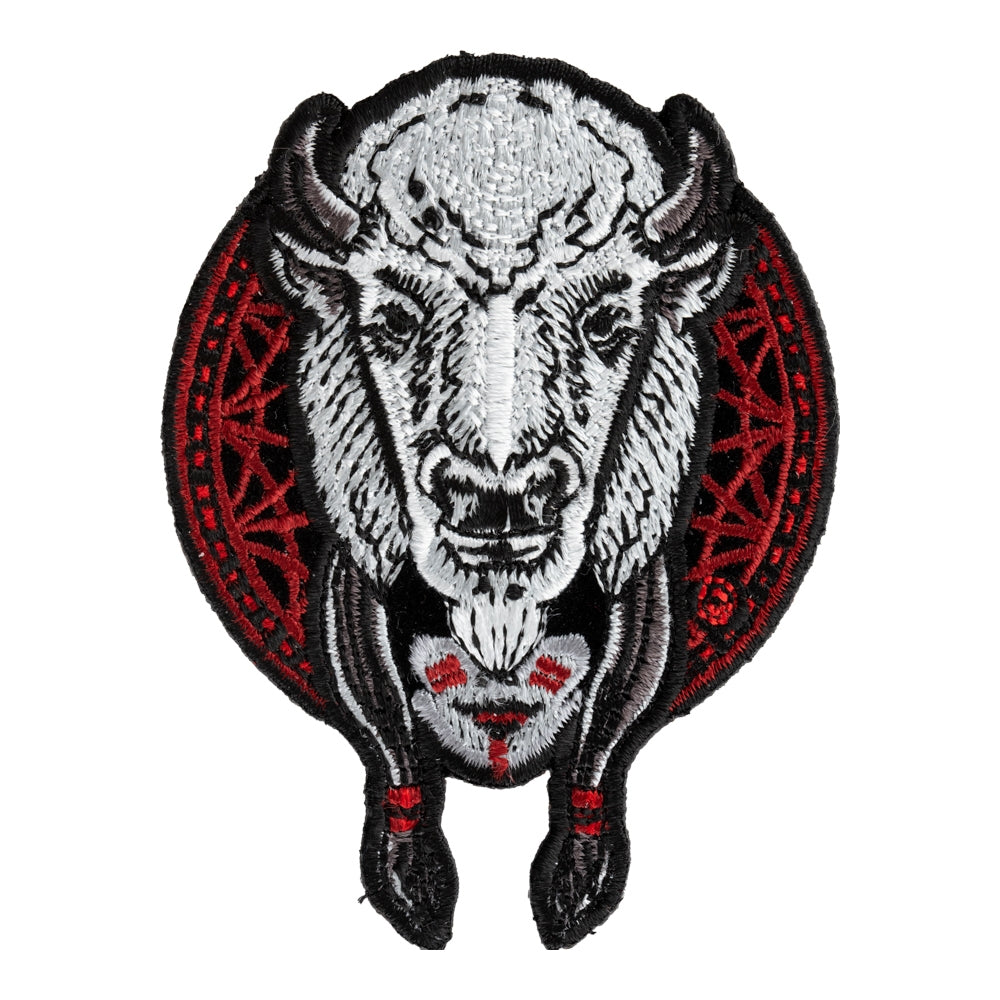Lakota Legend of the Sacred White Buffalo Woman Patch, Small Size — product image