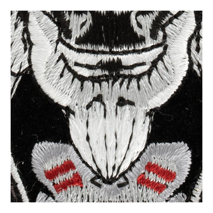 Lakota Legend of the Sacred White Buffalo Woman Patch, Medium Size — detail view 1