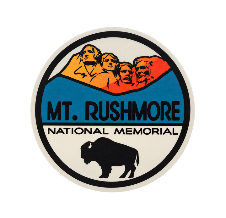 Mount Rushmore Buffalo Sticker – National Memorial