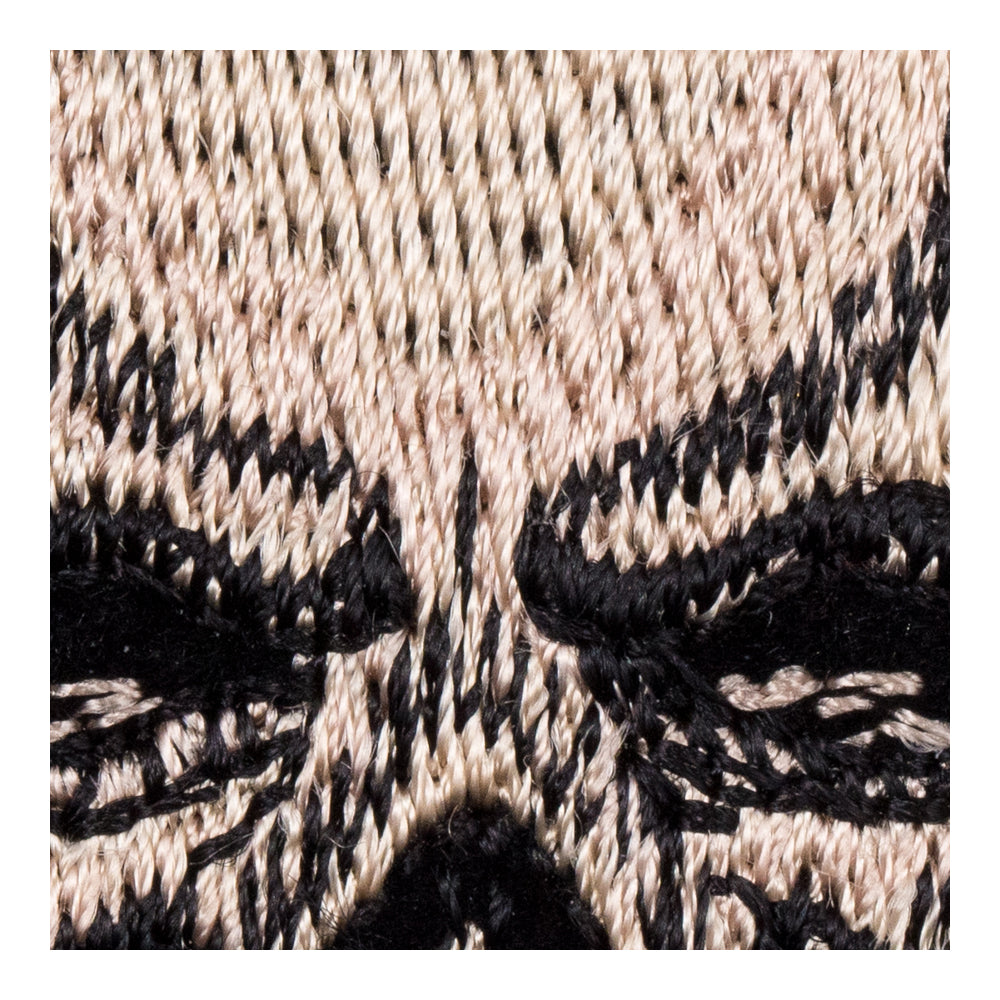Angry Tan Skull & Crossbones Patch, Skull Motorcycle Patches — detail view 1