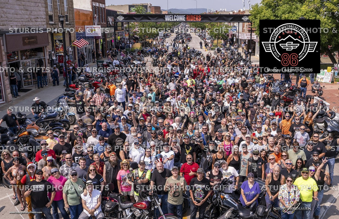 Monday August 10, 2026 Sturgis Rally group photograph