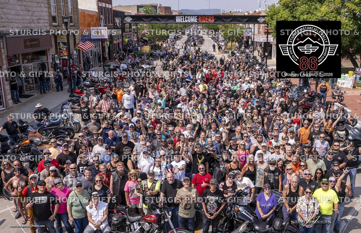 Monday August 10, 2026 Sturgis Rally group photograph