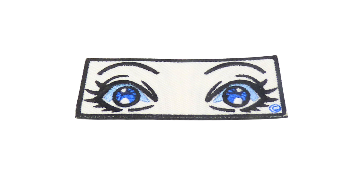 Anime Eyes Wide Small Patch — detail view 1